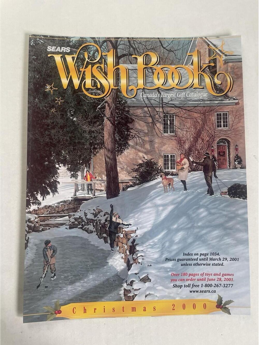 Sears Wish Book 2000 Cover High Quality Paper PRINT Christmas XMAS 8.5" x 11"